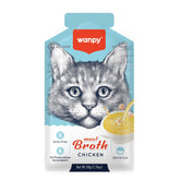 Wanpy Meat Broth Wet Food With Chicken - 50G